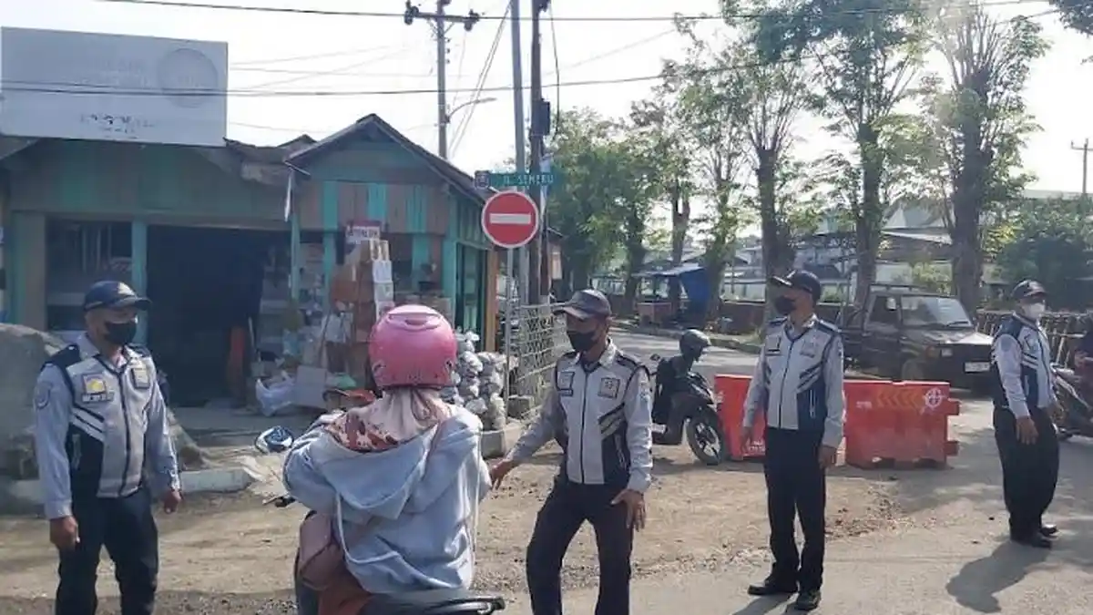 Dishub Kota Tegal Sosialisasikan Jalan Semeru Jadi Satu Arah