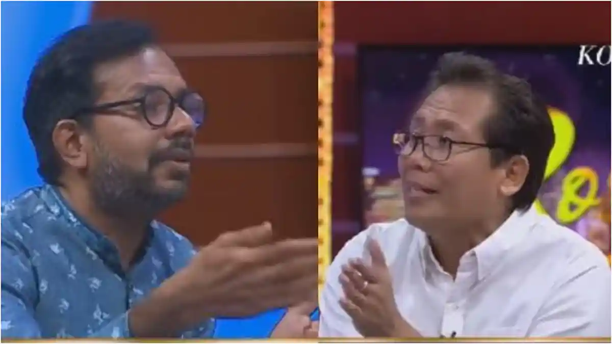 Jengkel, Haris Azhar Semprot Fadjroel Rachman Lantaran Sering Sanggah Pendapat Mahasiswa