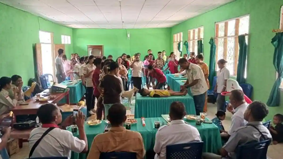 Stakeholder di Wulanggitang Flotim Hidupkan Inovasi Kompas Atasi Stunting