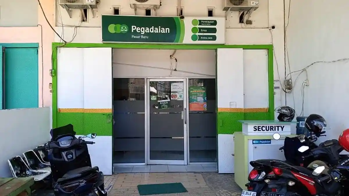 Pekan pertama Puasa, Transaksi Gadai Emas di PT Pegadaian Pasar baru Mamuju Masih Normal
