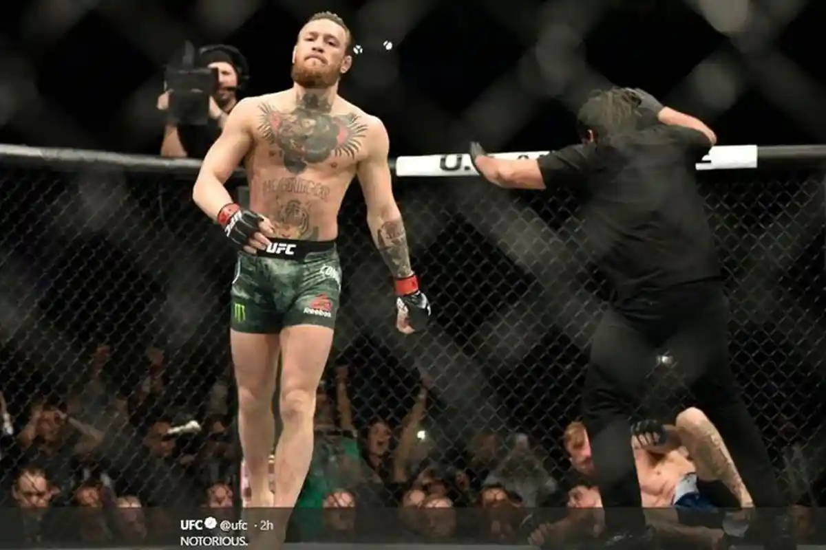 Perbedaan Cara Bertarung Conor McGregor dan Gaethje: Conor Tampil Baik Sebagai Counter Fighter