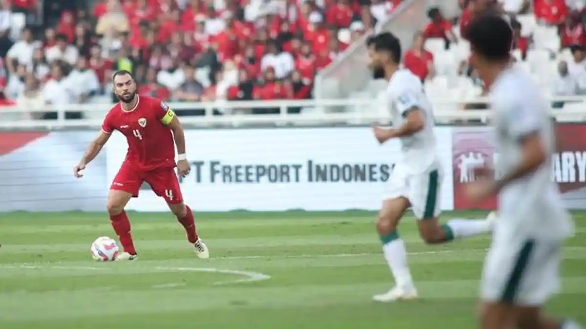 Ranking FIFA Timnas Indonesia Pasca Kalah 0-2 dari Timnas Irak