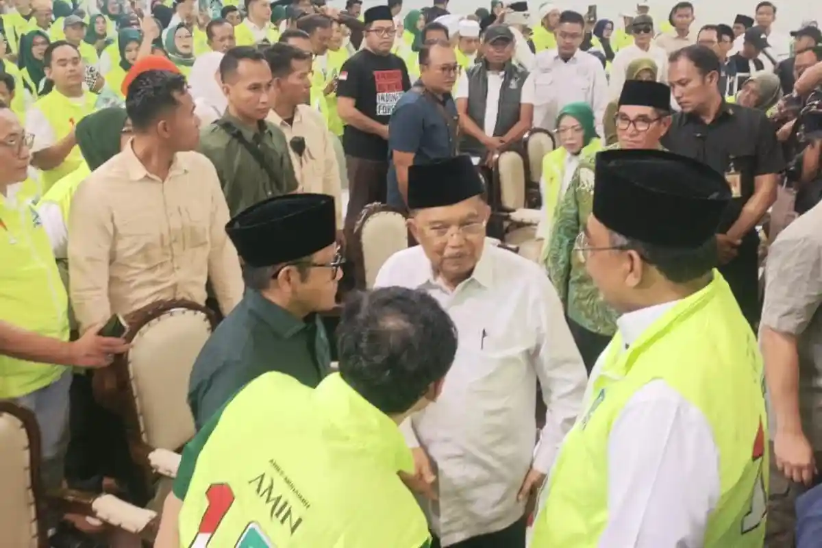 Mantan Wapres Jusuf Kalla Hadiri Konsolidasi Akbar AMIN di Jatim