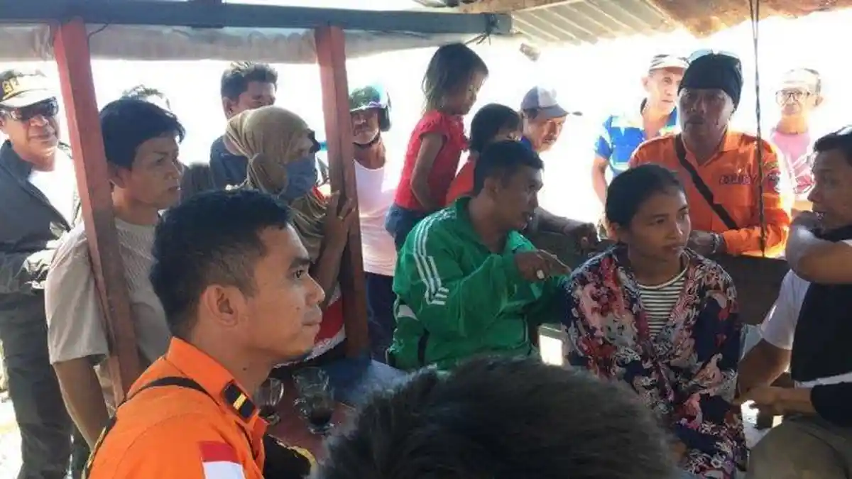 Tiga Warga Terapung 13 Jam di Perairan Batara Mutiara Berhasil Diselamatkan Tim SAR