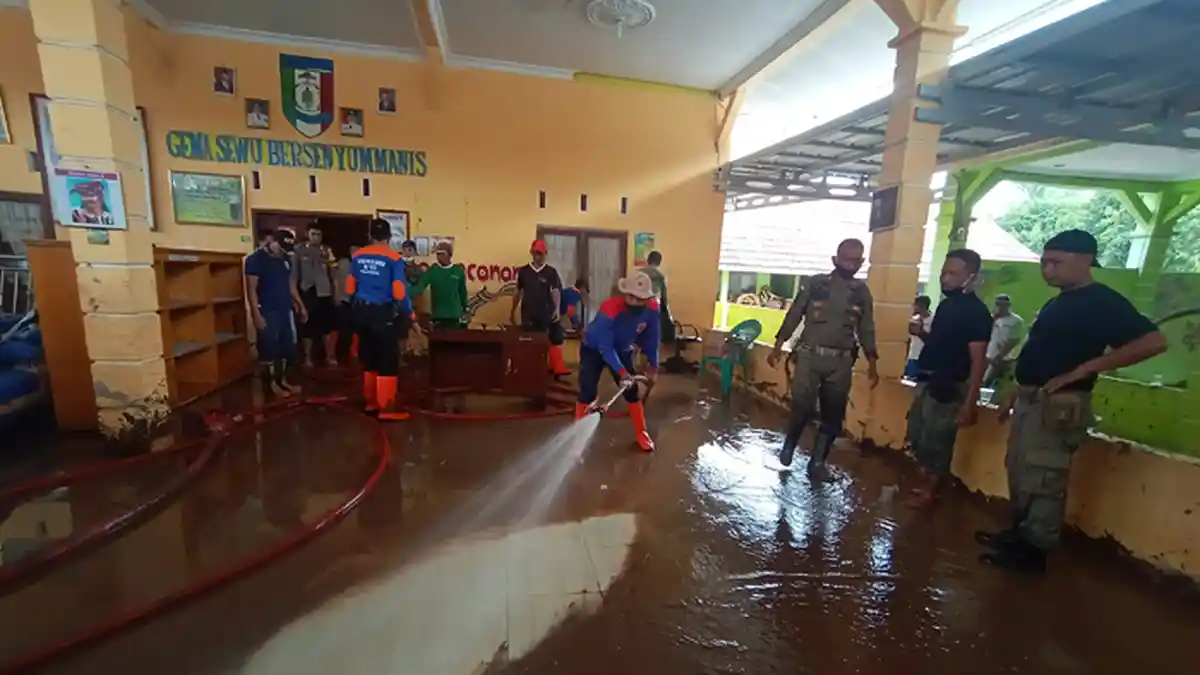 Banjir Bandang Melanda Pringsewu, 6 Pekon di Pardasuka Terdampak