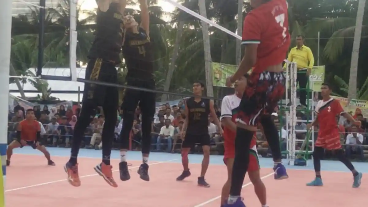Turnamen Bola Voli HUT Hammer VC 2020, Bank Indonesia Melaju ke Semifinal