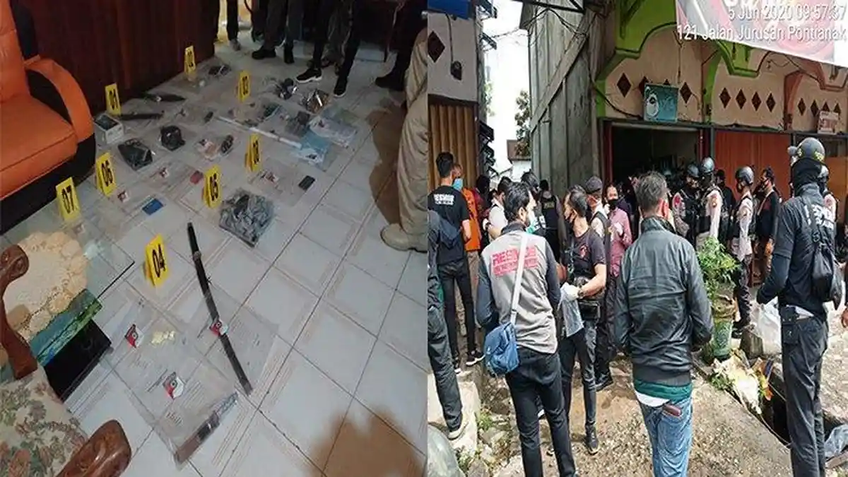 BREAKING NEWS: Densus 88 Amankan Terduga Teroris di Sungai Pinyuh, Mempawah, Kalbar