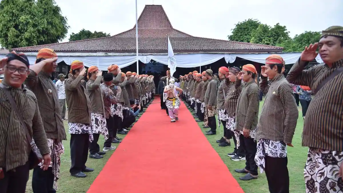 Pertama dalam Sejarah, Ada Upacara Pelepasan Purna Tugas Kades di Kebumen