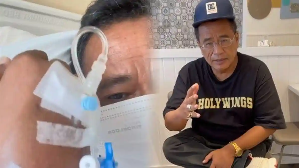 Hotman Paris Terbaring Lemah di Rumah Sakit, Sempat Beri Kabar Sebelum Dirawat Intensif, Sakit Apa?