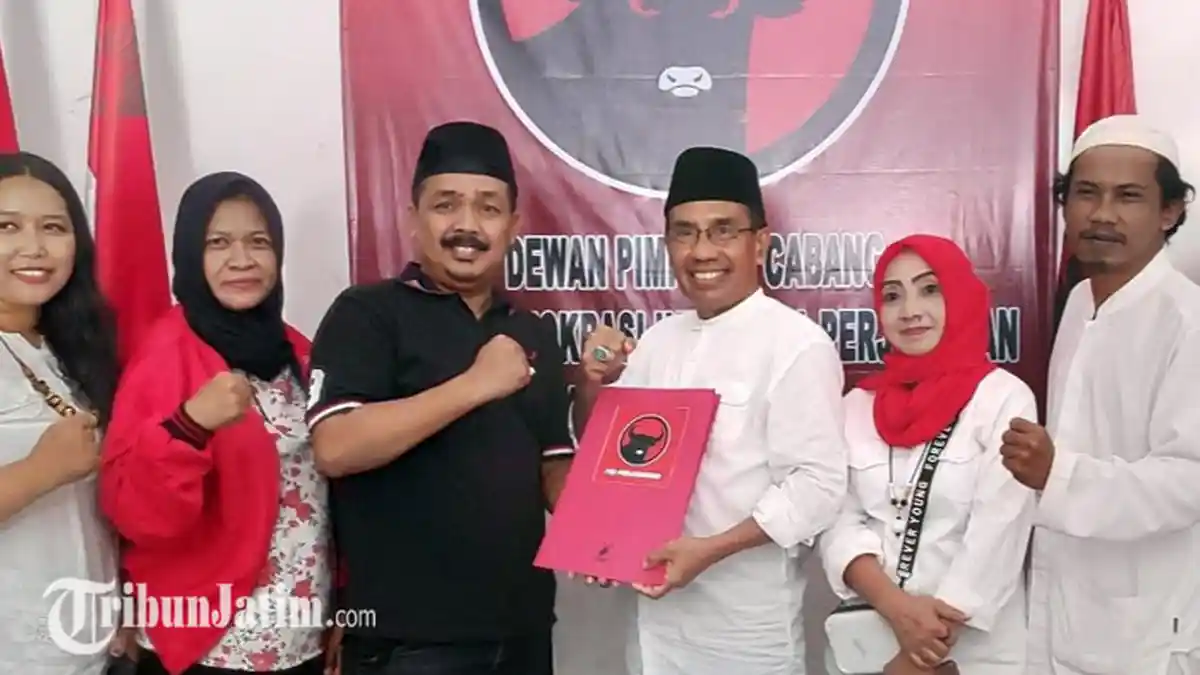 Mantan Calon Independen Chamim Amir Daftar Bacabup ke PDIP, Sebut Jemput Takdir Pilkada Tuban 2020