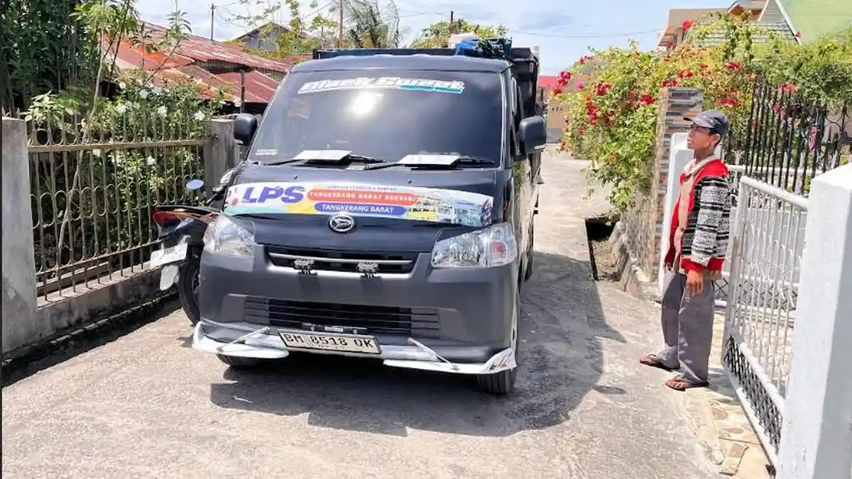 Bagi yang Tidak Mau Sampah Diangkut LPS, Jangan Buang Sampah Sembarangan di Tepi Jalan - Tribunpekanbaru.com