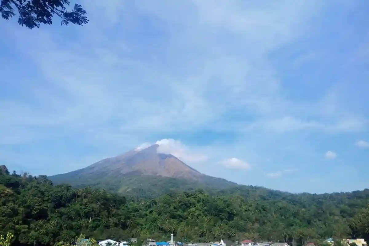 Ini Perkembangan Gunung Karangetang Saat Ini, Semakin Menurun Aktivitasnya