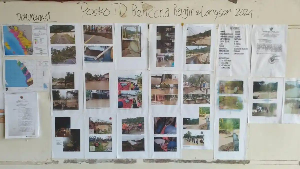 70 Ribu Lebih Warga Terdampak Banjir di Pesisir Selatan, Seribu Lebih Rumah Rusak