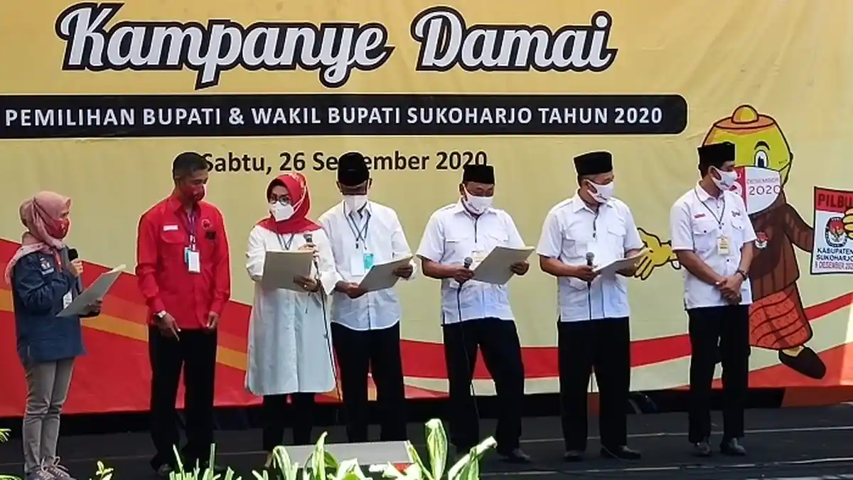 Jelang Debat Pertama Pilkada Sukoharjo 2020, KPU Siapkan Tema Ekonomi saat Pandemi Corona