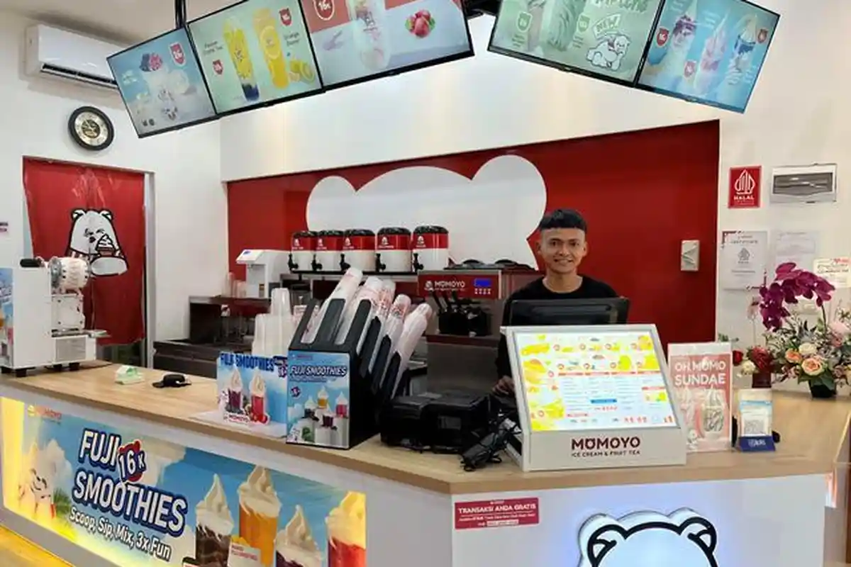 Sehari Ratusan Cup Es Krim Terjual, Bisnis Franchise Penuhi Wajah Kota Pangkalpinang