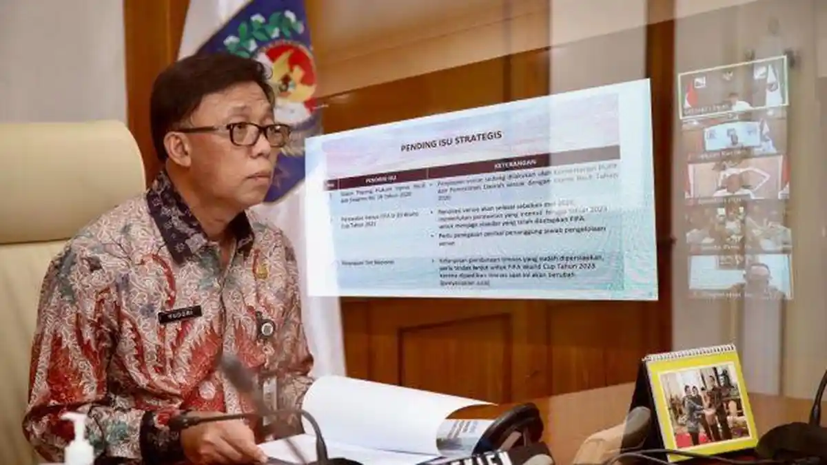 Kemendagri Respon Penundaan FIFA U-20 World Cup 2021