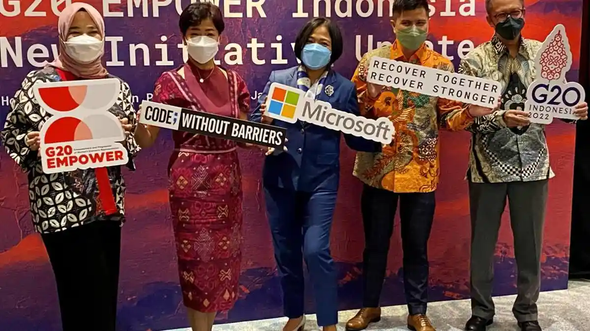 Microsoft Indonesia dan G20 EMPOWER Tingkatkan Partisipasi Perempuan dalam Ekonomi Digital