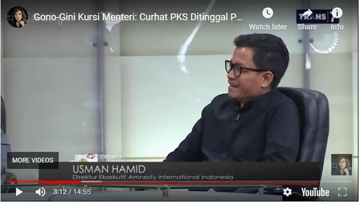 Prabowo Subianto Ditolak Jadi Menhan oleh Direktur Amnesty International, Ini Alasannya