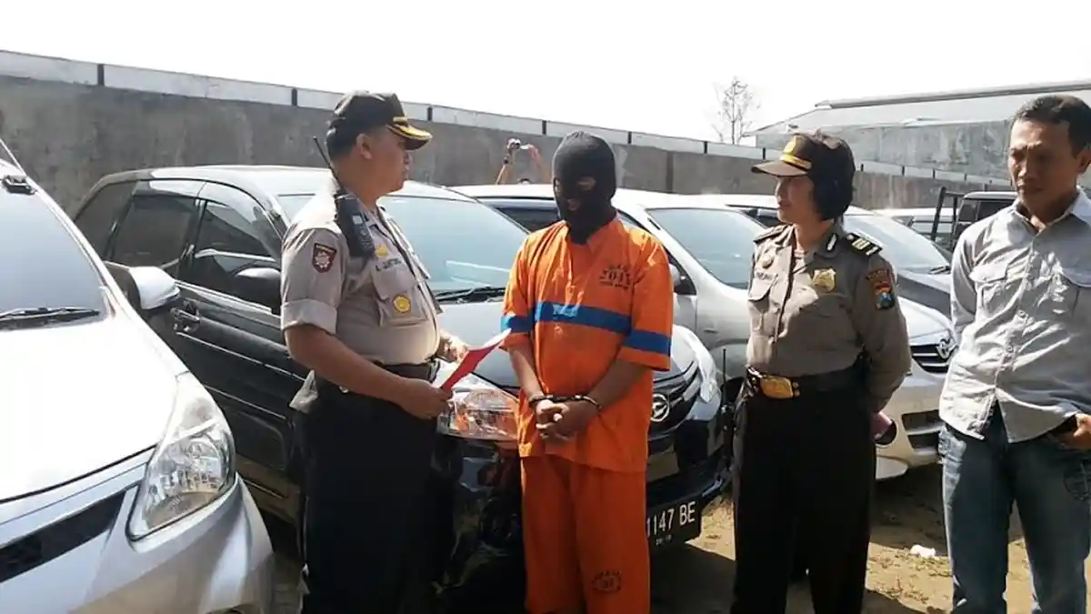 Tiga Bulan Beraksi, Ihtiarto Gadaikan 13 Mobil Rental
