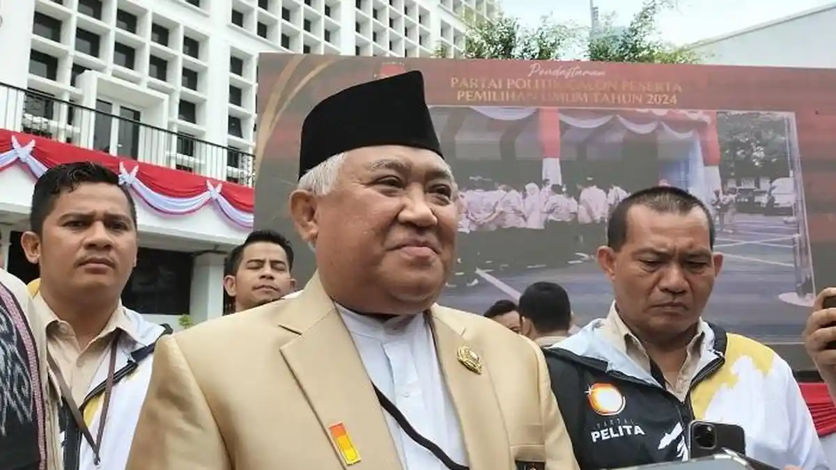 Daftar ke KPU, Din Syamsuddin Bilang Partai Pelita Dirancang untuk Kaum Muda