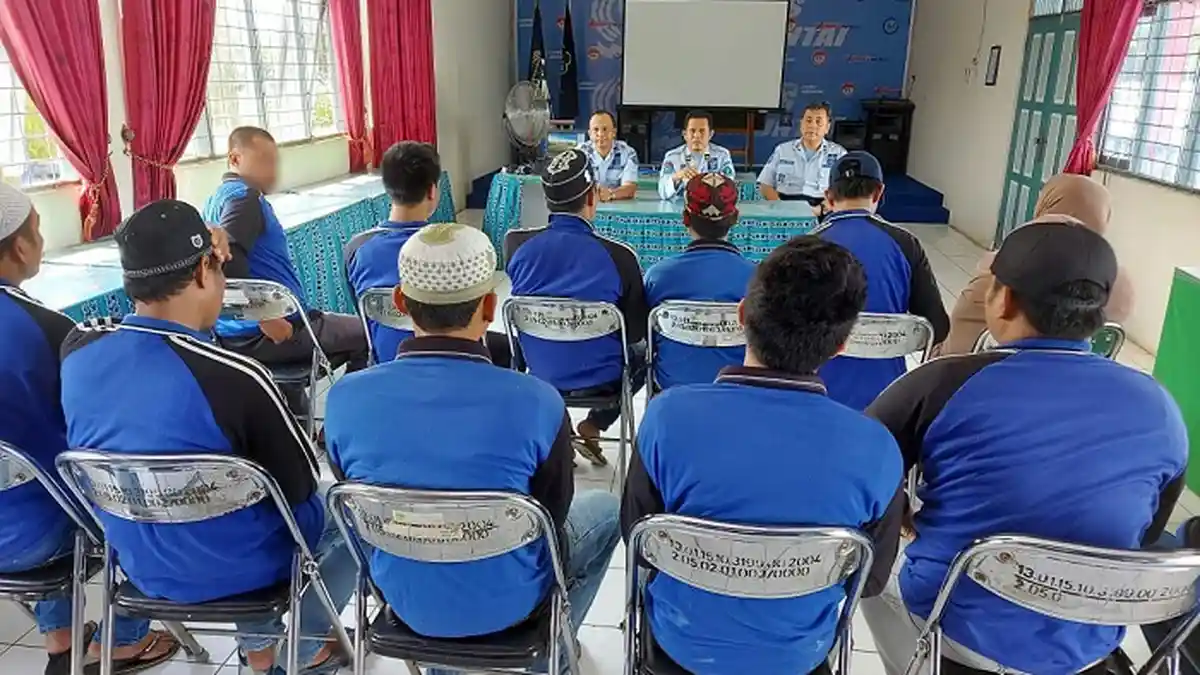 Pesan Kalapas saat 39 Napi di Lapas Amuntai Jalani Asimilasi di Rumah