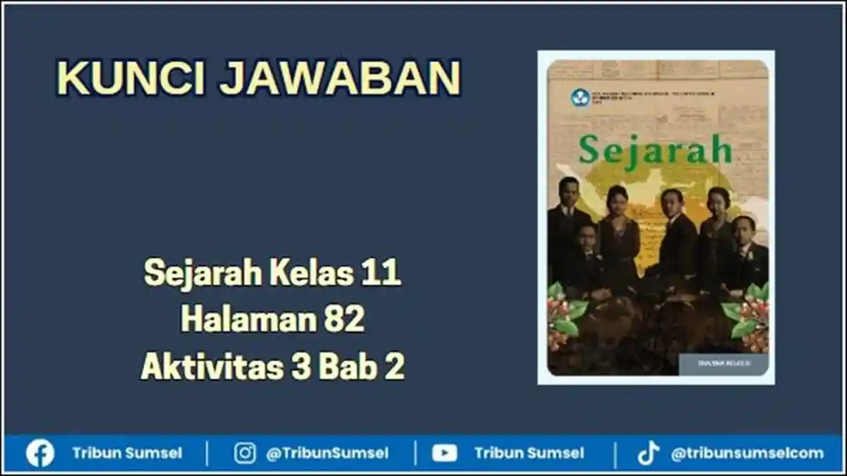 Kunci Jawaban Sejarah Kelas 11 Halaman 82 Aktivitas 3 Bab 2 Pergerakan Kebangsaan Indonesia - Tribunsumsel.com