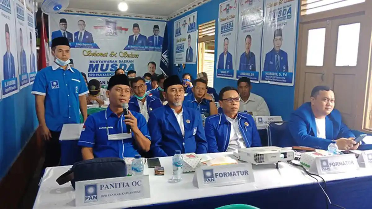 5 Kandidat Rebut Pimpin PAN di Kapuas Hulu, Target Pileg 2024 Ketua DPRD
