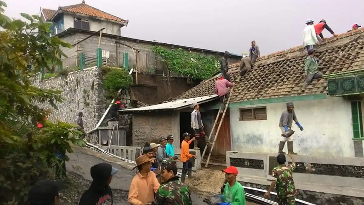 Diterjang Puting Beliung, 138 Rumah di Kecamatan Selo Boyolali Rusak