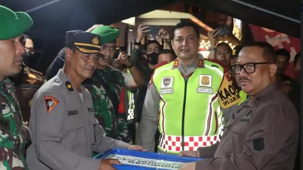 Kapolda Aceh Tinjau Pos Pengamanan Malam Tahun Baru