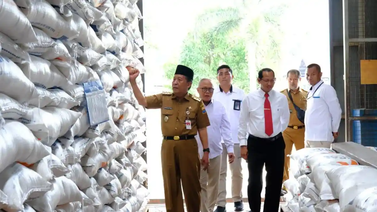Provinsi Jambi Mulai Salurkan Bantuan Cadangan Beras Pemerintah Tahap II