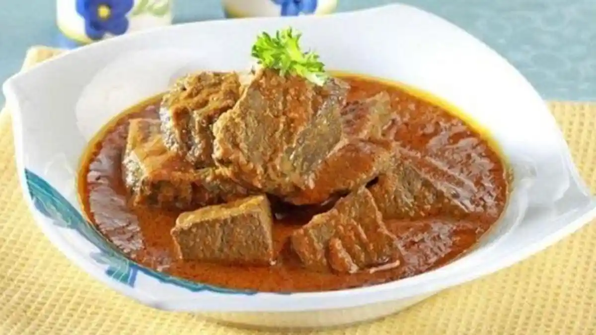 Resep Makanan, Hati Sapi Masak Santan, Bumbu Sederhana dan Mudah Diolah