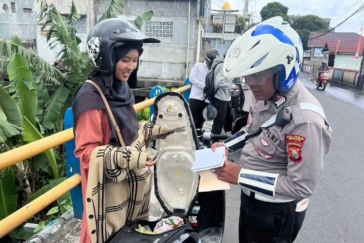 Operasi Zebra 2024 Selesai, Polres Ternate Maluku Utara Tilang 935 Pelanggar