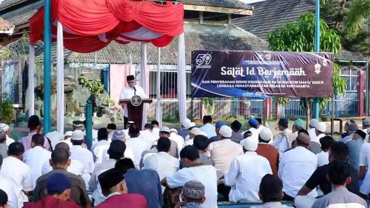 347 Warga Binaan Lapas Wirogunan Yogyakarta Dapat Remisi Khusus Idulfitri, Dua Langsung Bebas
