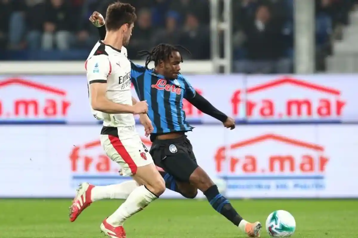 Hasil Liga Italia: Lookman Selamatkan Atalanta, Kemenangan AC Milan Buyar