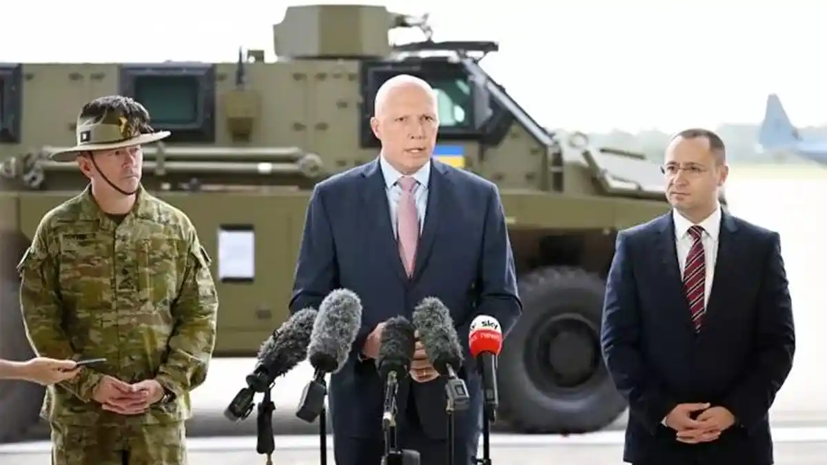 Menhan Australia Peter Dutton Bereaksi Saat Kapal Mata-mata China Mengintai di Dekat Australia