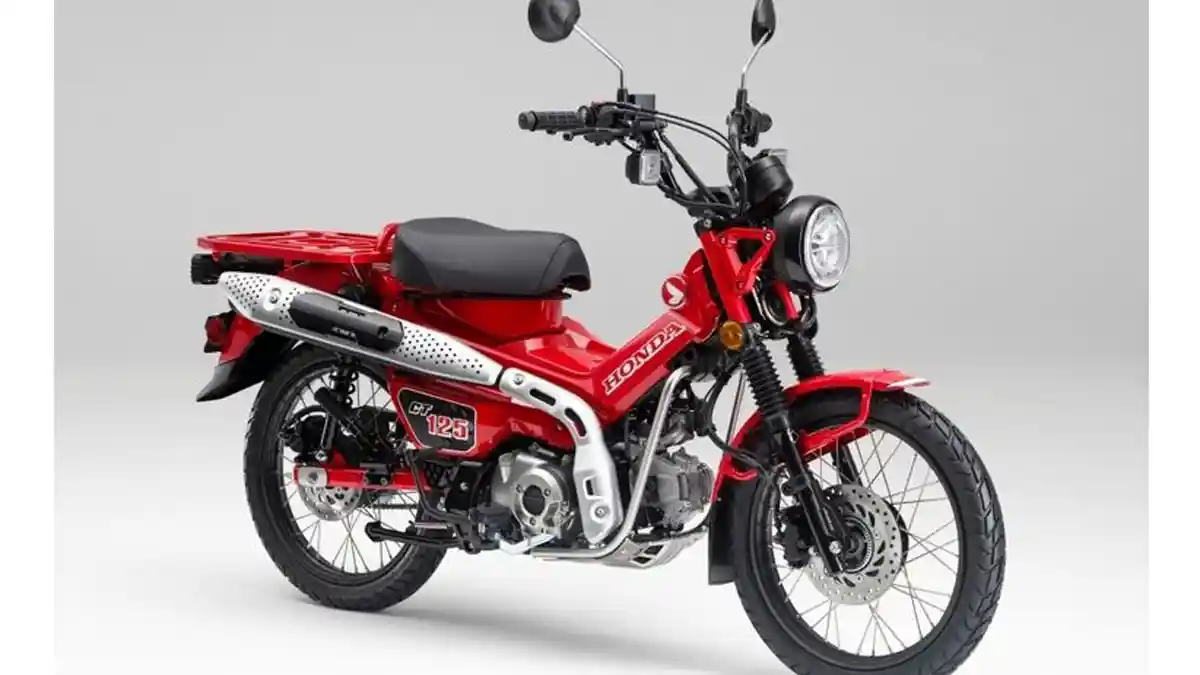 Bebek Trail Honda CT125 Tunggangan Pak Bos Mengaspal, Harganya Lebih Mahal dari Thailand & Jepang