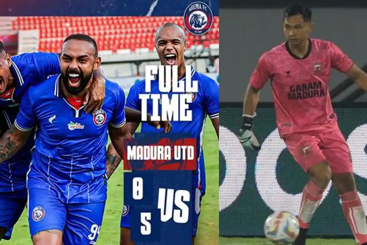 Berita Arema Hari Ini Populer: Efek 5 Gol Kiper Madura United Dipecat, Kondisi Tim Jelang Semifinal