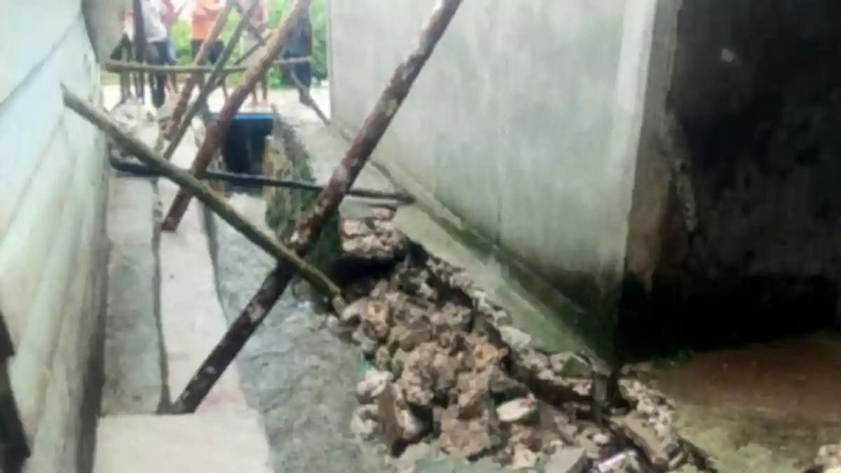 Pasca Hujan Deras, 4 Rumah di Desa Persiapan Inlomin Pulau Gorom Rusak