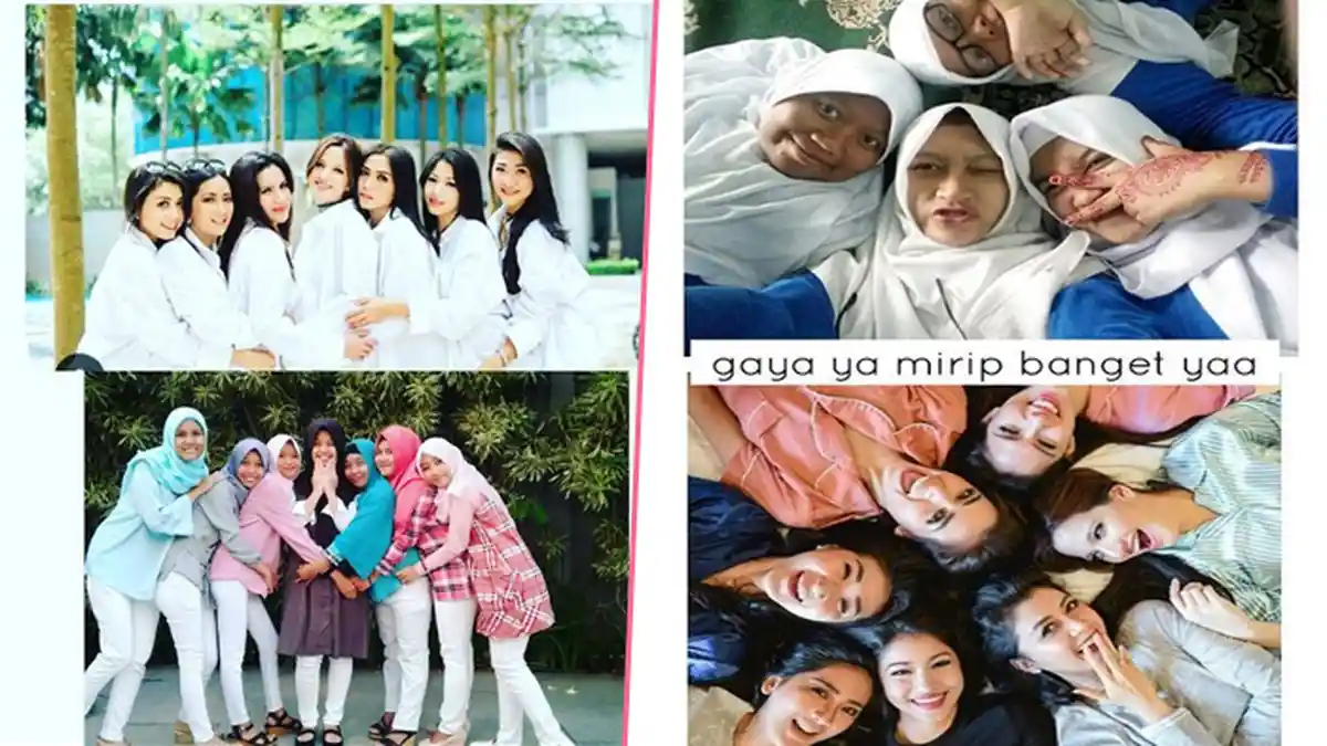 Pose Genk Sosialita Nia Ramadhani dan Jedar Cs Ini Banyak Diikuti Netizen, Lihat Gayanya