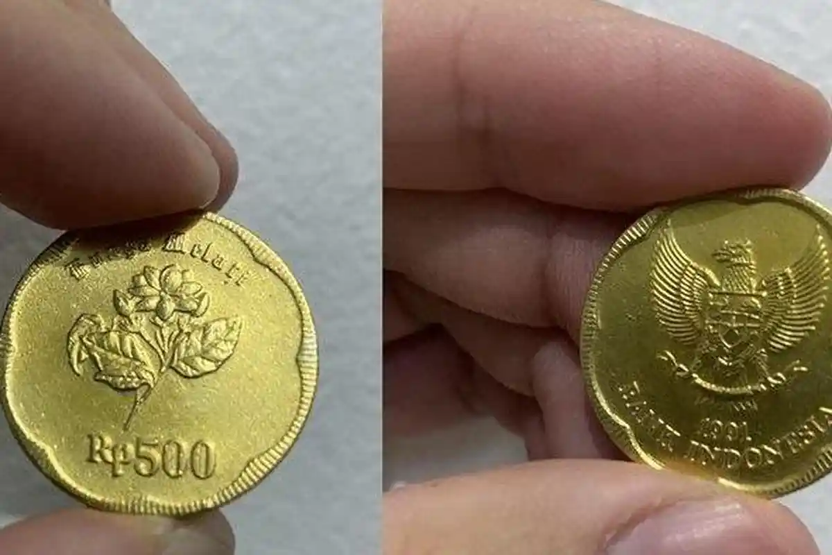 Bukan Uang Koin Rp 500 Melati, Ini Daftar Uang Logam RI yang Mengandung Emas, Kamu Punya?
