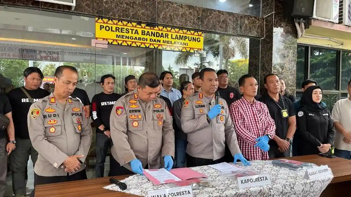 Pencuri Motor Baku Tembak dengan Polisi di Bandar Lampung Jual Hasil Curian ke Lamteng