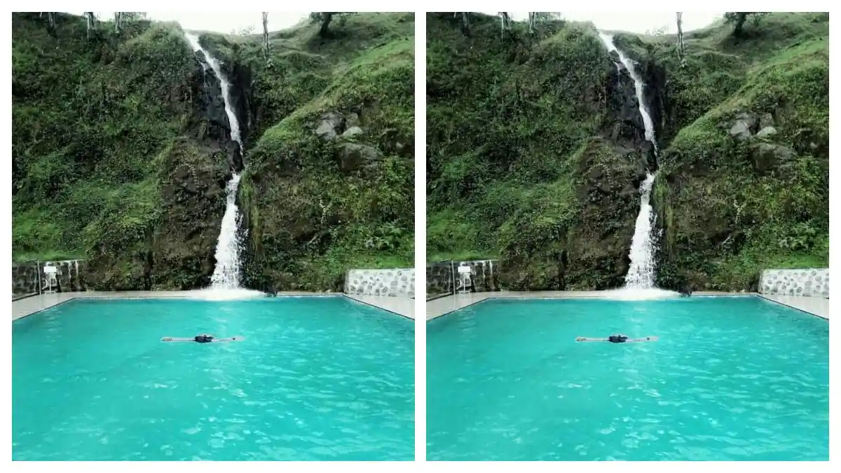 Toba Samosir Sumut Suguhkan Kolam yang  Langsung dari Aliran Air Terjun, Cuma 3 Km dari Danau Toba