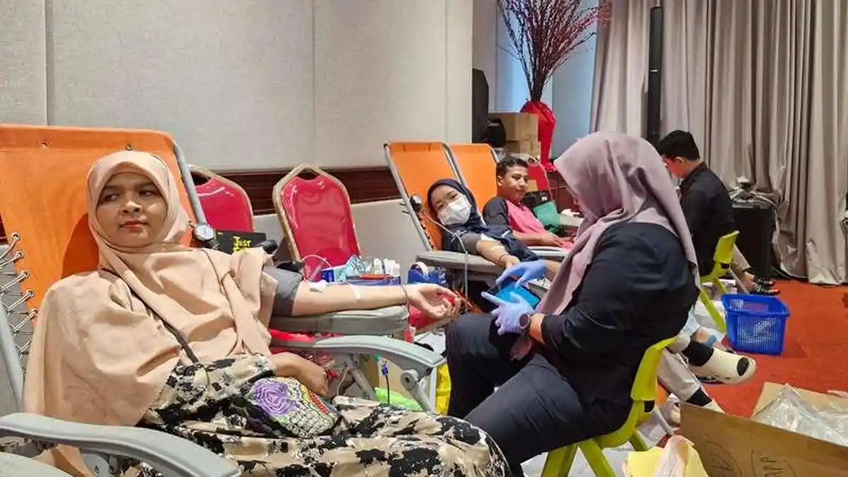 Donor Darah Massal KDD RAPP Lampaui Target, Berhasil Kumpulkan 1.218 Kantong Darah