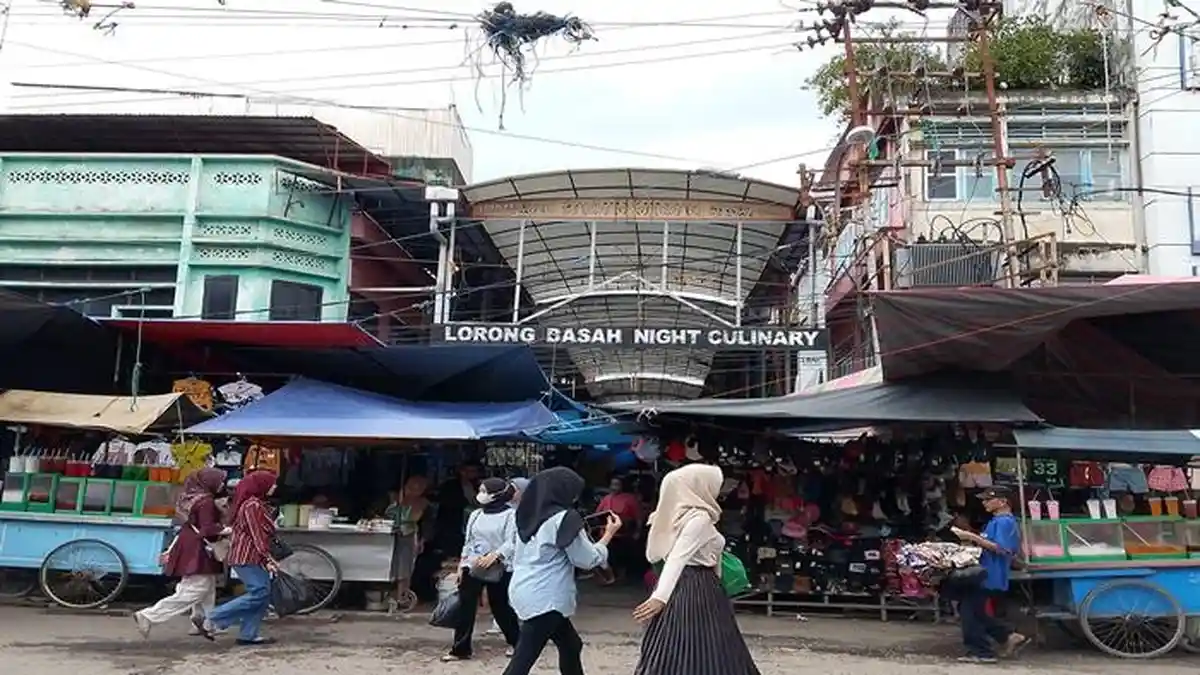 Lorong Basah Night Culinary Palembang, Investasi Miliaran Rupiah yang Kini Tinggal Kenangan