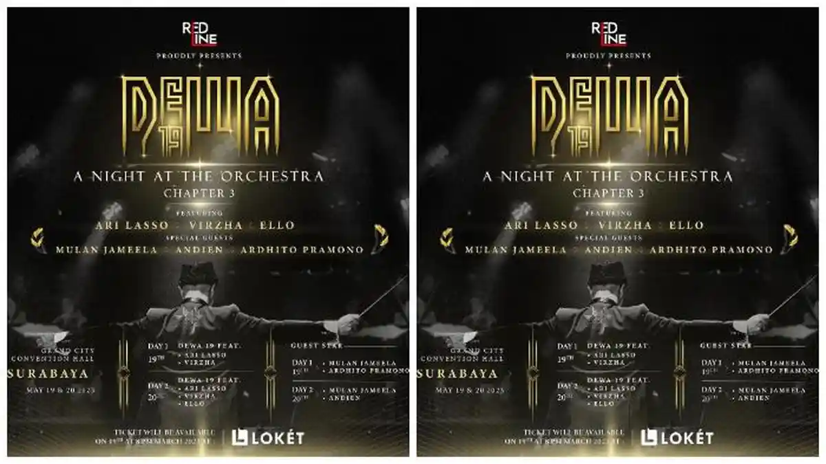 Jadwal dan Daftar Harga Tiket Konser Dewa 19 di Surabaya pada Mei 2023, Once Mekel Dipastikan Absen