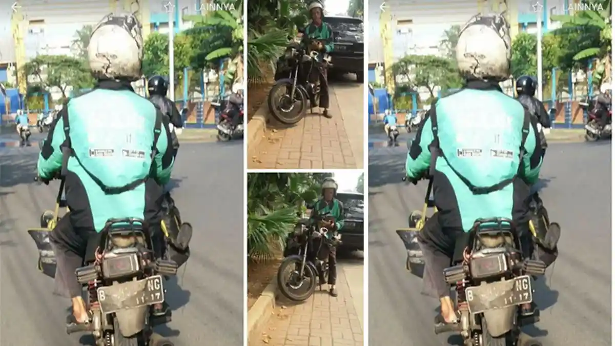 Seorang Driver Gojek Sempat Dicari Klub RX-King se-Indonesia, Setelah Ketemu Ia Diperlakukan Begini