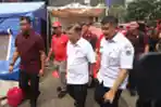 JK Kunjungi Korban Kebakaran Kebon Kosong