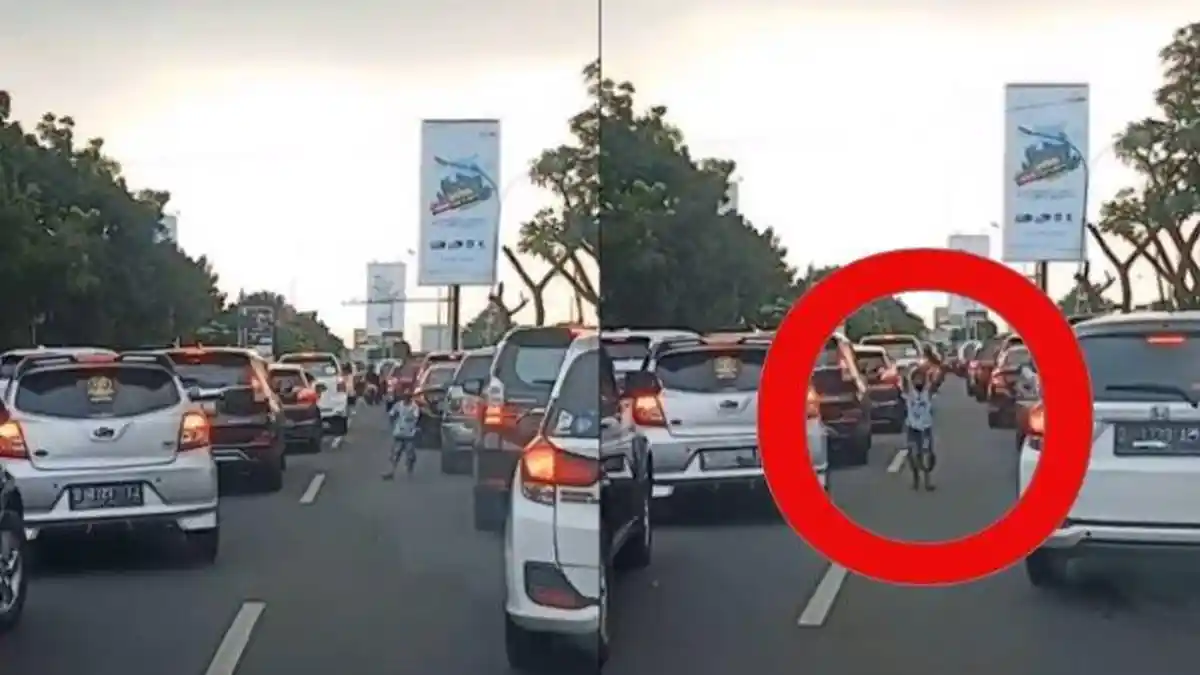 Viral Video Aksi Heroik Bocah Buka Akses Jalan untuk Ambulans, Simak Kisahnya Berikut Ini