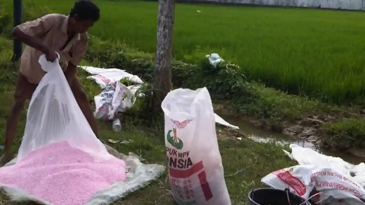 Waduh, 615 Ton Diduga Pupuk Palsu dari Empat Pabrik, Ada yang Beroperasi 10 Tahun