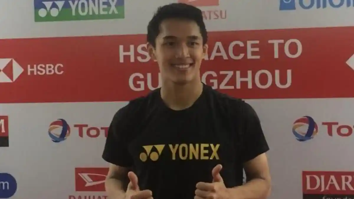 Jonatan Christie Akui Masih Tegang Bermain di Istora Senayan